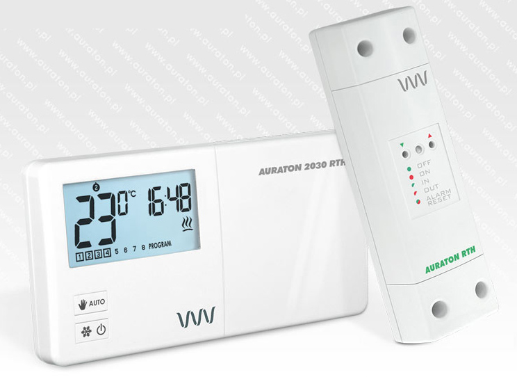 Termostat pokojowy 2030 4-30 st. C radiowy z programatorem tygodniowym