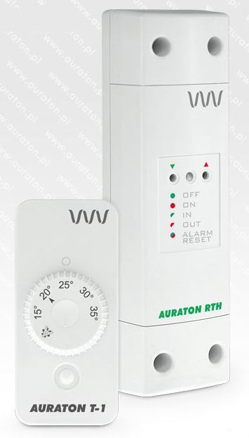 Termostat pokojowy T-1 15-35 st. C radiowy