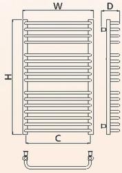 Grzejnik Gorgiel EUROPA 440x1360xD390mm - obrazek 3