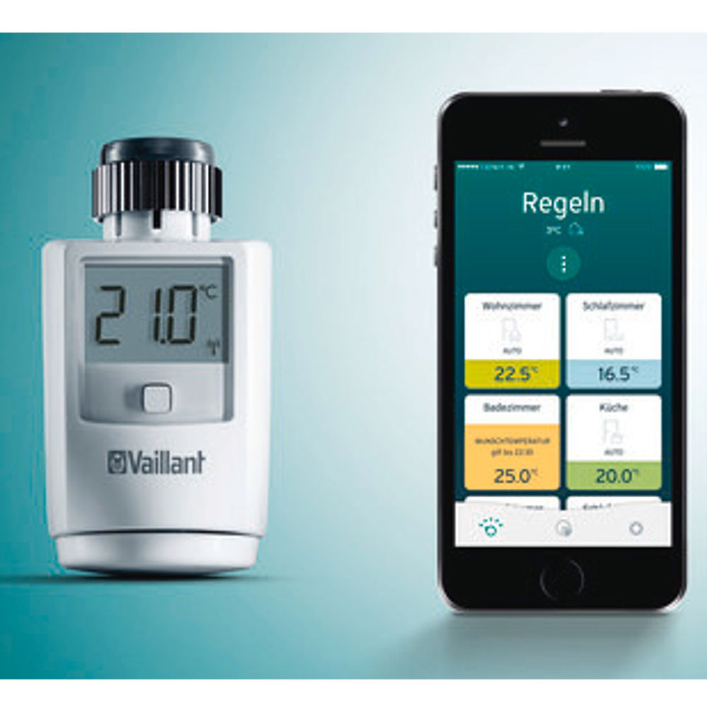 Głowica termostatyczna Vaillant VR50 ambiSENSE radiowa do zaworów RA-N oraz M30x1,5 - obrazek 2