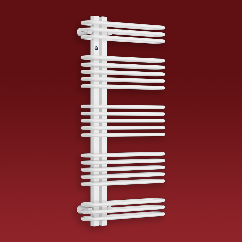 Grzejnik łazienkowy Astro 1044x500mm przyłącze D50mm biały RAL9016