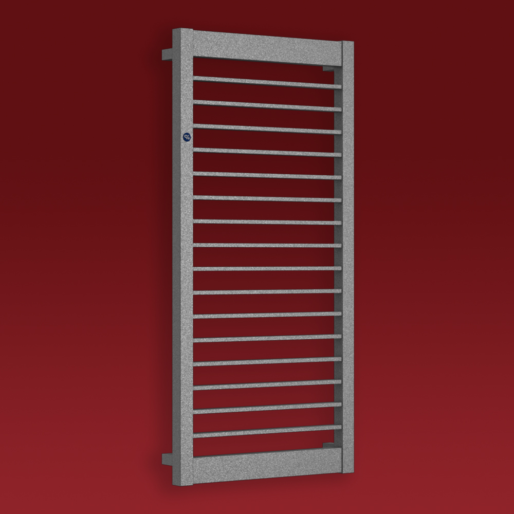 Grzejnik łazienkowy Modo 1376x400mm przyłącze D365mm aluminium biały RAL9016