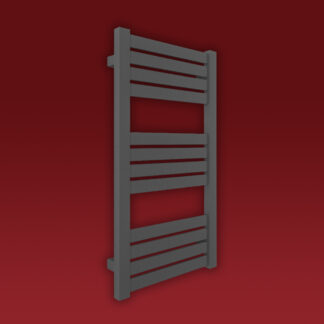 Grzejnik łazienkowy PBV 810x540mm przyłącze D600mm szary metalic