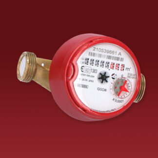 Wodomierz GSD8-I DN15 G3/4 Q=2,5m3/h antymagnetyczny woda ciepła (radio opcja)