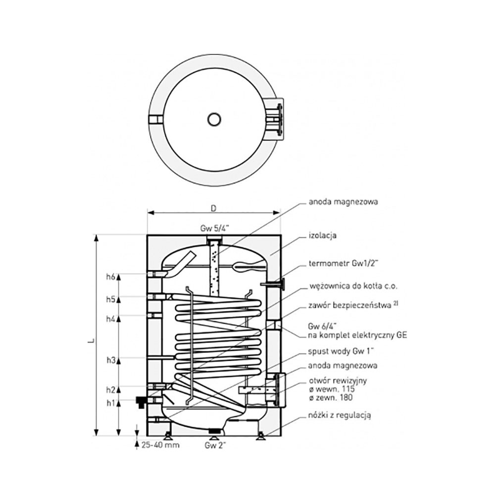 Pakiet promocyjny Junkers Cerapur Compact 2-15kW z zasobnikiem SGWS 200L pogodówka - obrazek 2