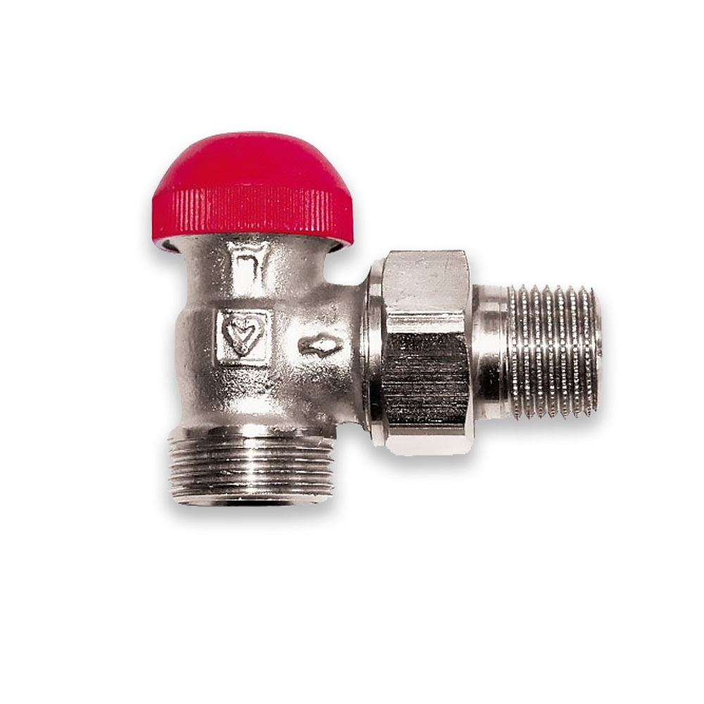 Zawór termostatyczny Herz TS-V kątowy 1/2 cala M28x1,5